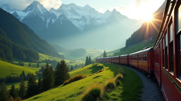 Voyage en train vers le nord de l'italie : un écrin d'aventures